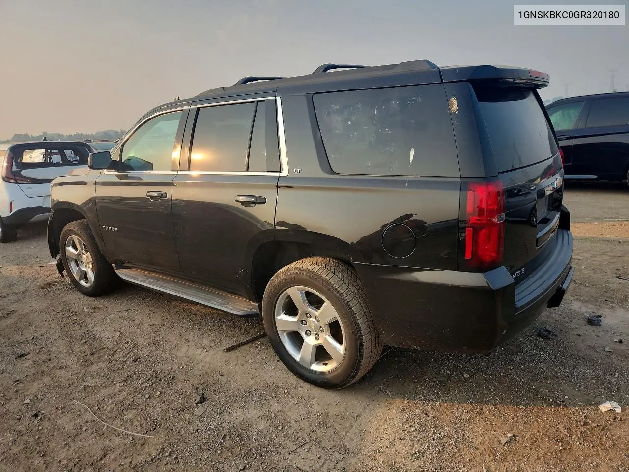 2016 Chevrolet Tahoe K1500 Lt VIN: 1GNSKBKC0GR320180 Lot: 60868686