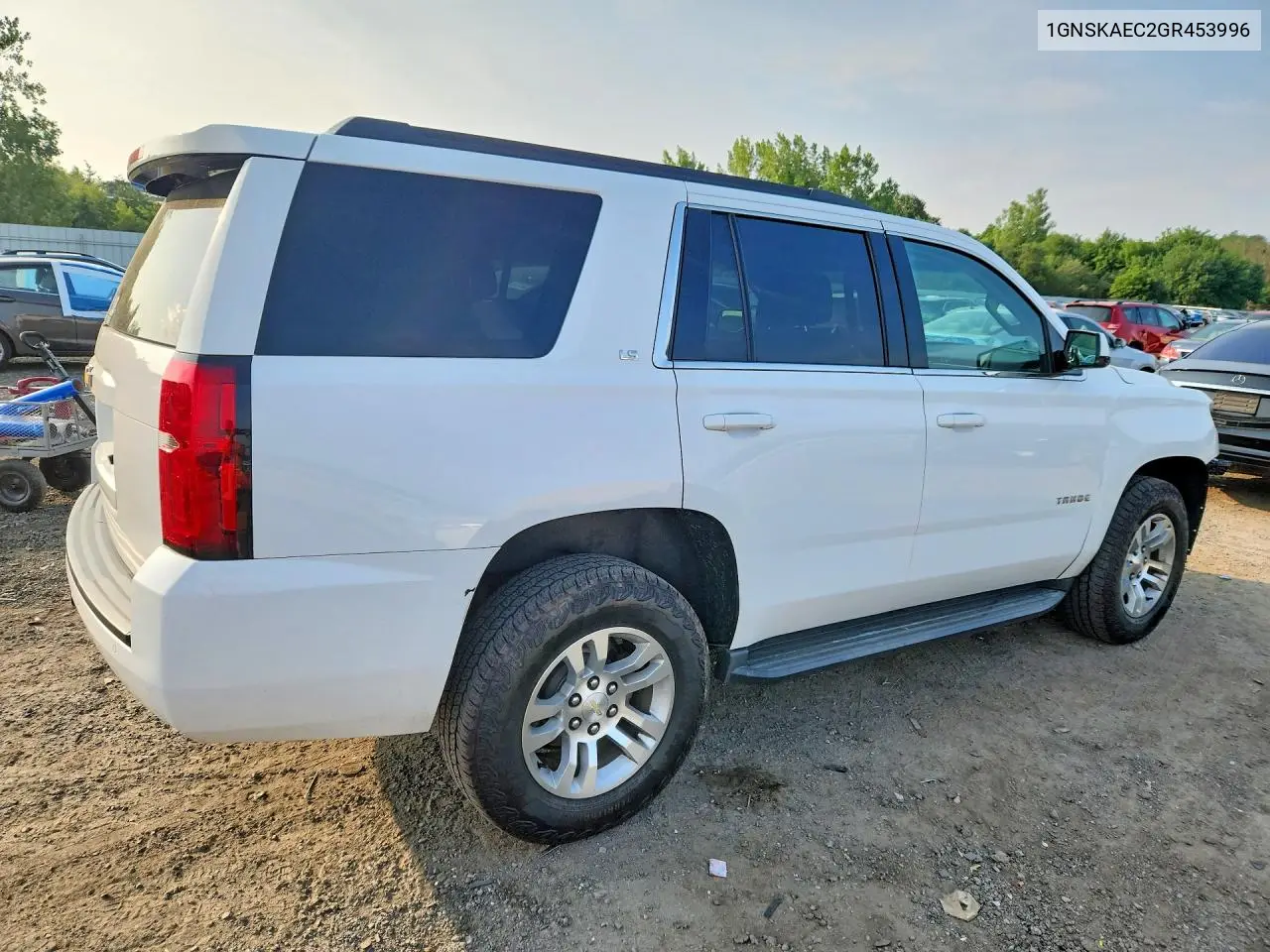 2016 Chevrolet Tahoe K1500 Ls VIN: 1GNSKAEC2GR453996 Lot: 61100096