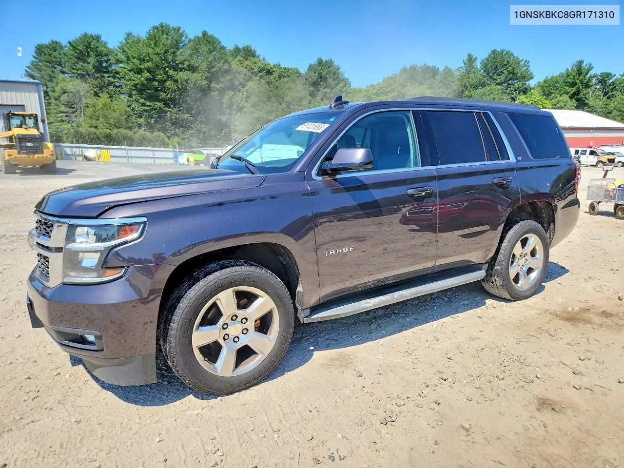 2016 Chevrolet Tahoe K1500 Lt VIN: 1GNSKBKC8GR171310 Lot: 61401866