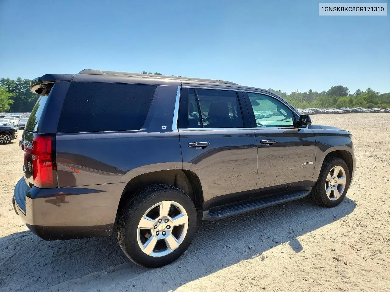 2016 Chevrolet Tahoe K1500 Lt VIN: 1GNSKBKC8GR171310 Lot: 61401866