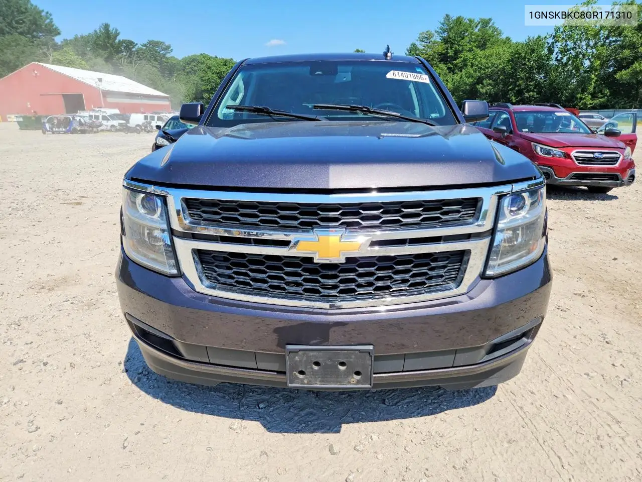 2016 Chevrolet Tahoe K1500 Lt VIN: 1GNSKBKC8GR171310 Lot: 61401866