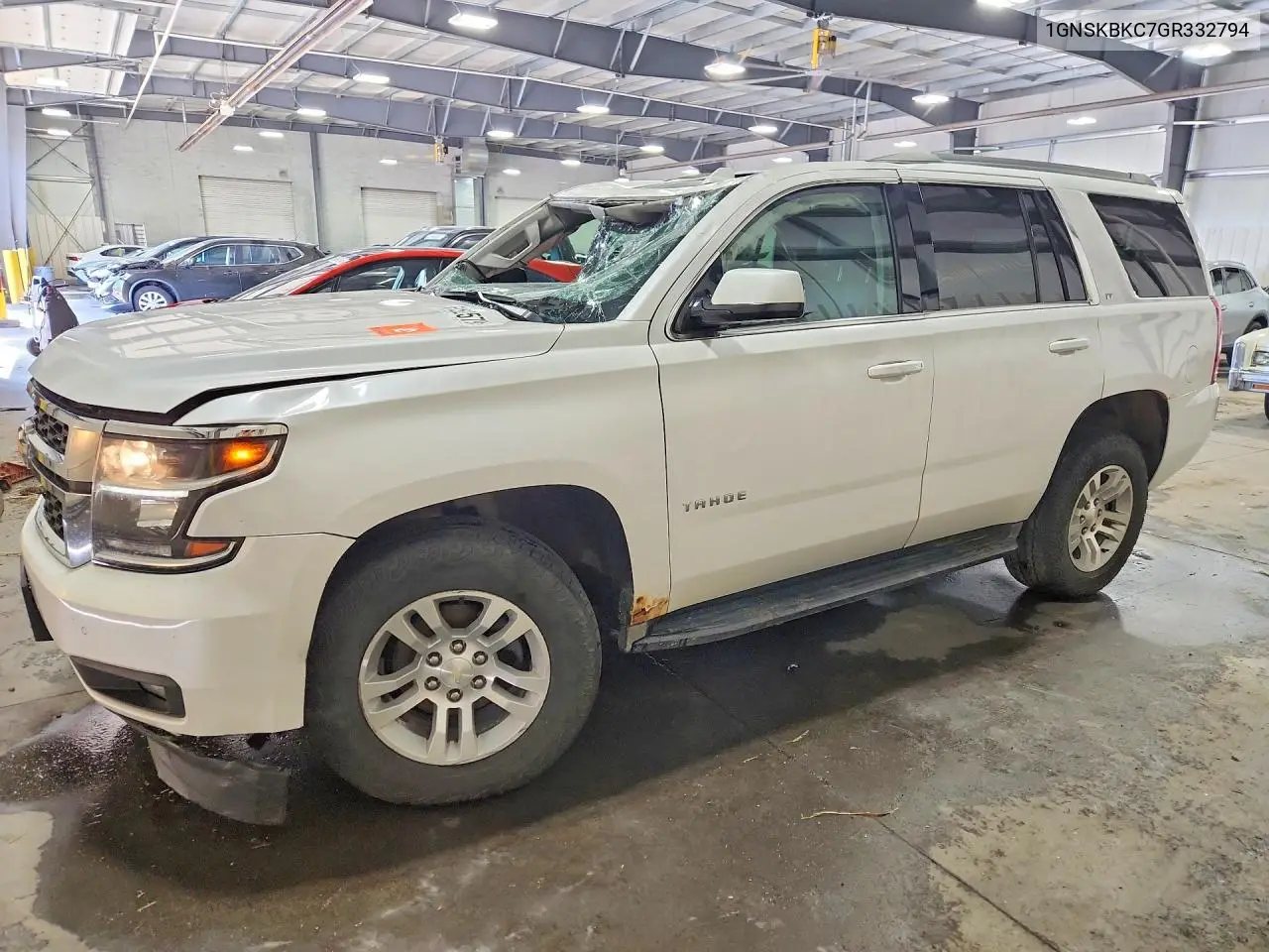 2016 Chevrolet Tahoe K1500 Lt VIN: 1GNSKBKC7GR332794 Lot: 61525796