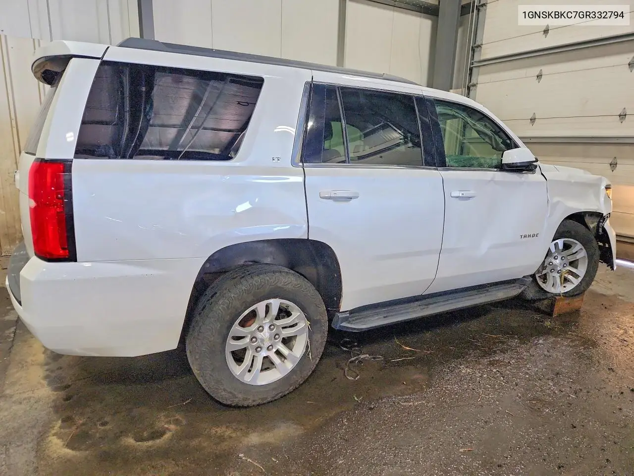2016 Chevrolet Tahoe K1500 Lt VIN: 1GNSKBKC7GR332794 Lot: 61525796