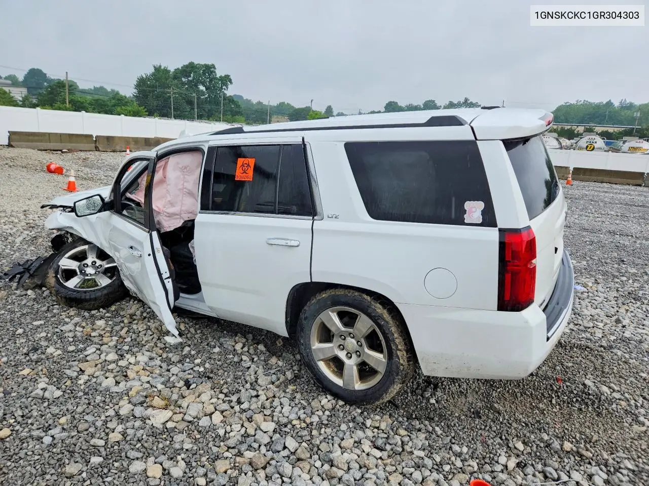 1GNSKCKC1GR304303 2016 Chevrolet Tahoe K1500 Ltz