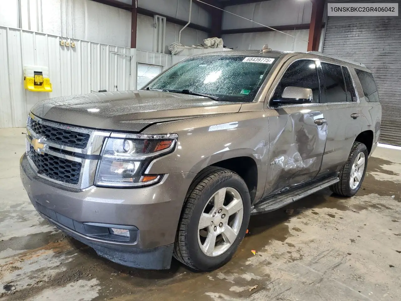 1GNSKBKC2GR406042 2016 Chevrolet Tahoe K1500 Lt