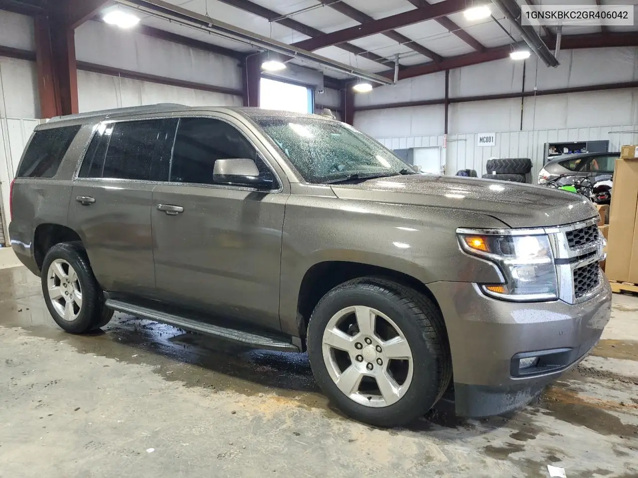 1GNSKBKC2GR406042 2016 Chevrolet Tahoe K1500 Lt
