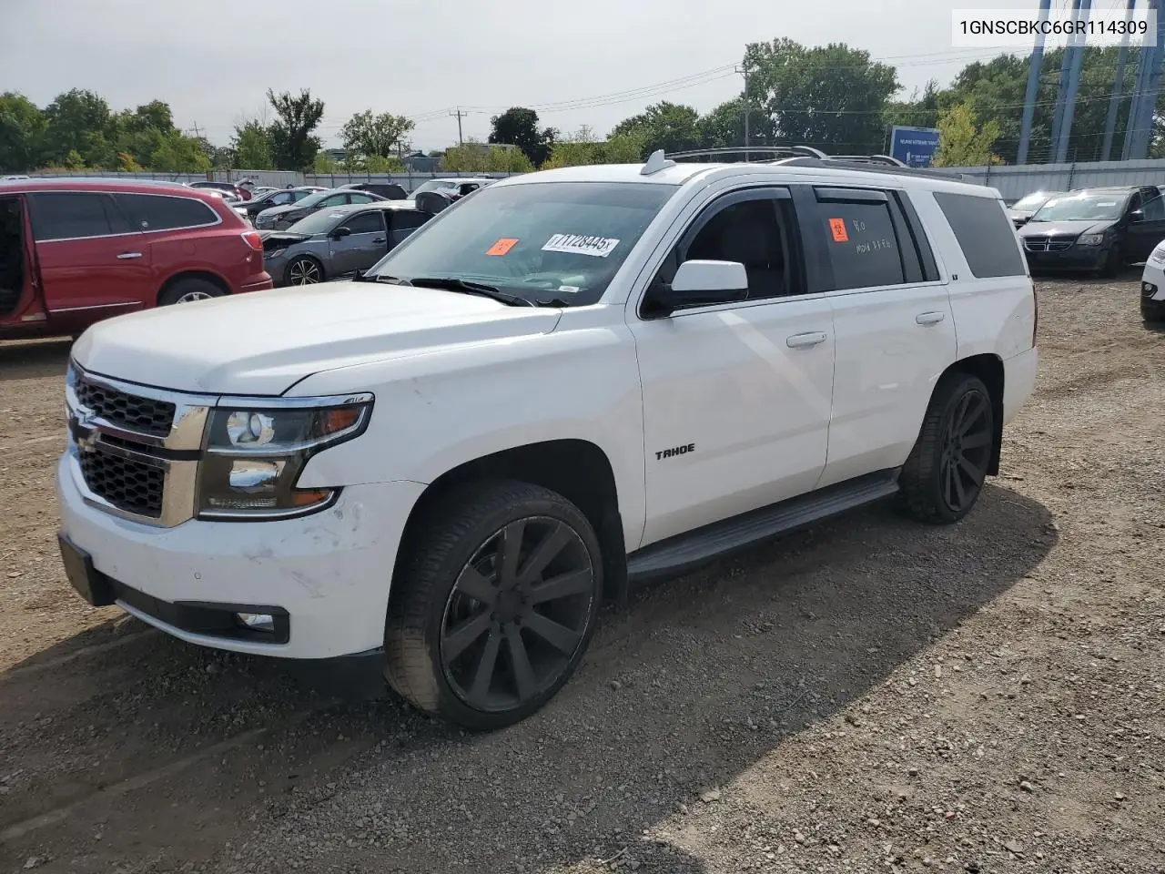 1GNSCBKC6GR114309 2016 Chevrolet Tahoe C1500 Lt