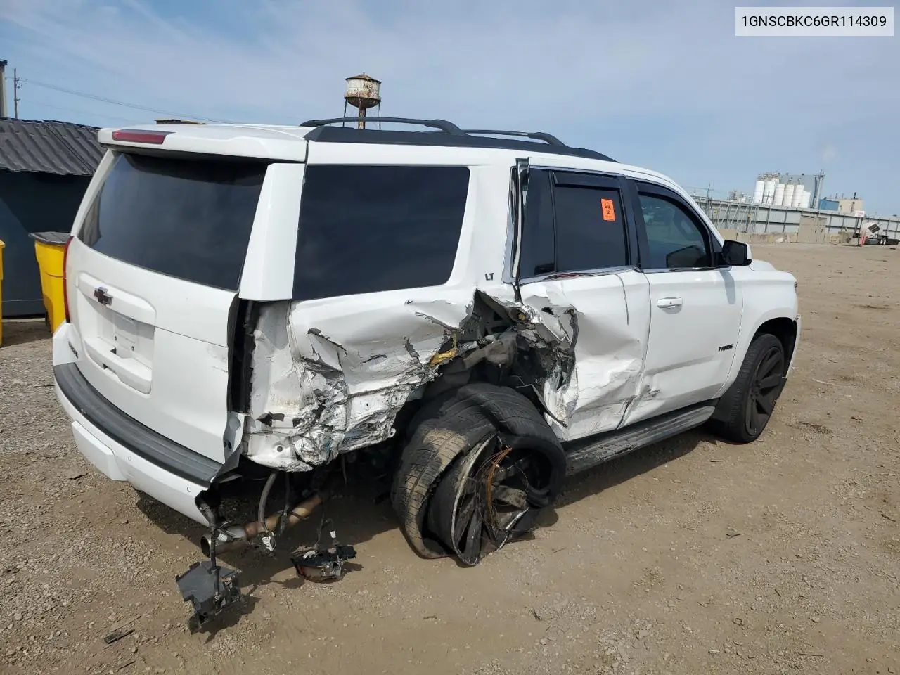 1GNSCBKC6GR114309 2016 Chevrolet Tahoe C1500 Lt