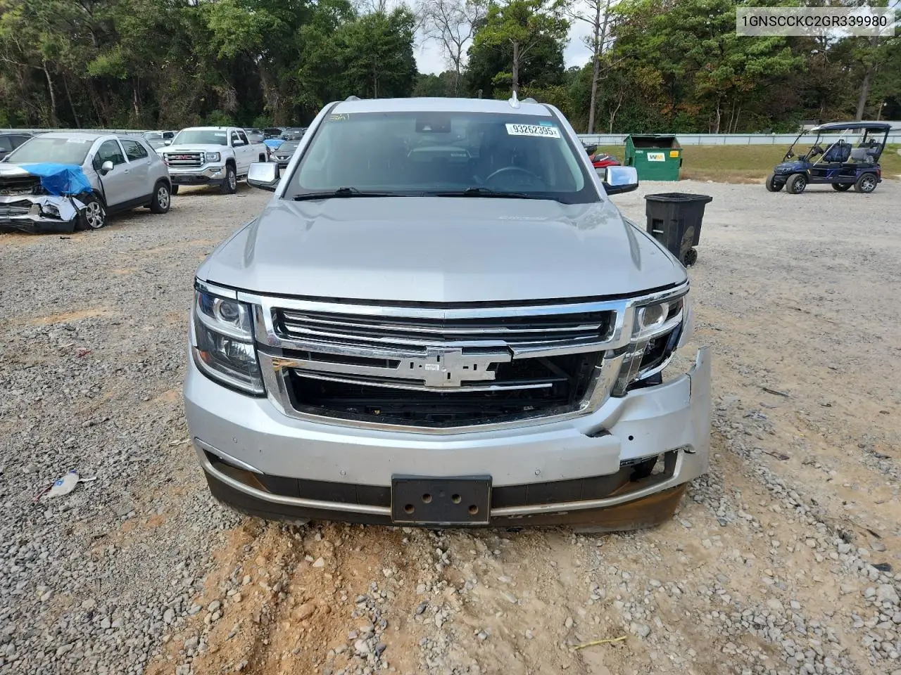 1GNSCCKC2GR339980 2016 Chevrolet Tahoe C1500 Ltz