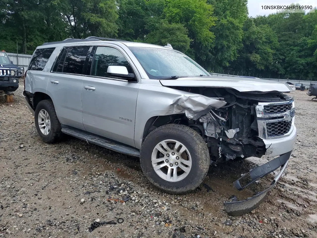2017 Chevrolet Tahoe K1500 Lt VIN: 1GNSKBKC6HR169590 Lot: 56331776
