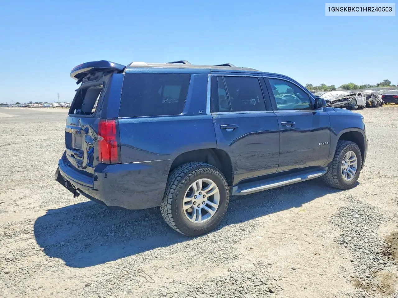 2017 Chevrolet Tahoe K1500 Lt VIN: 1GNSKBKC1HR240503 Lot: 61619996