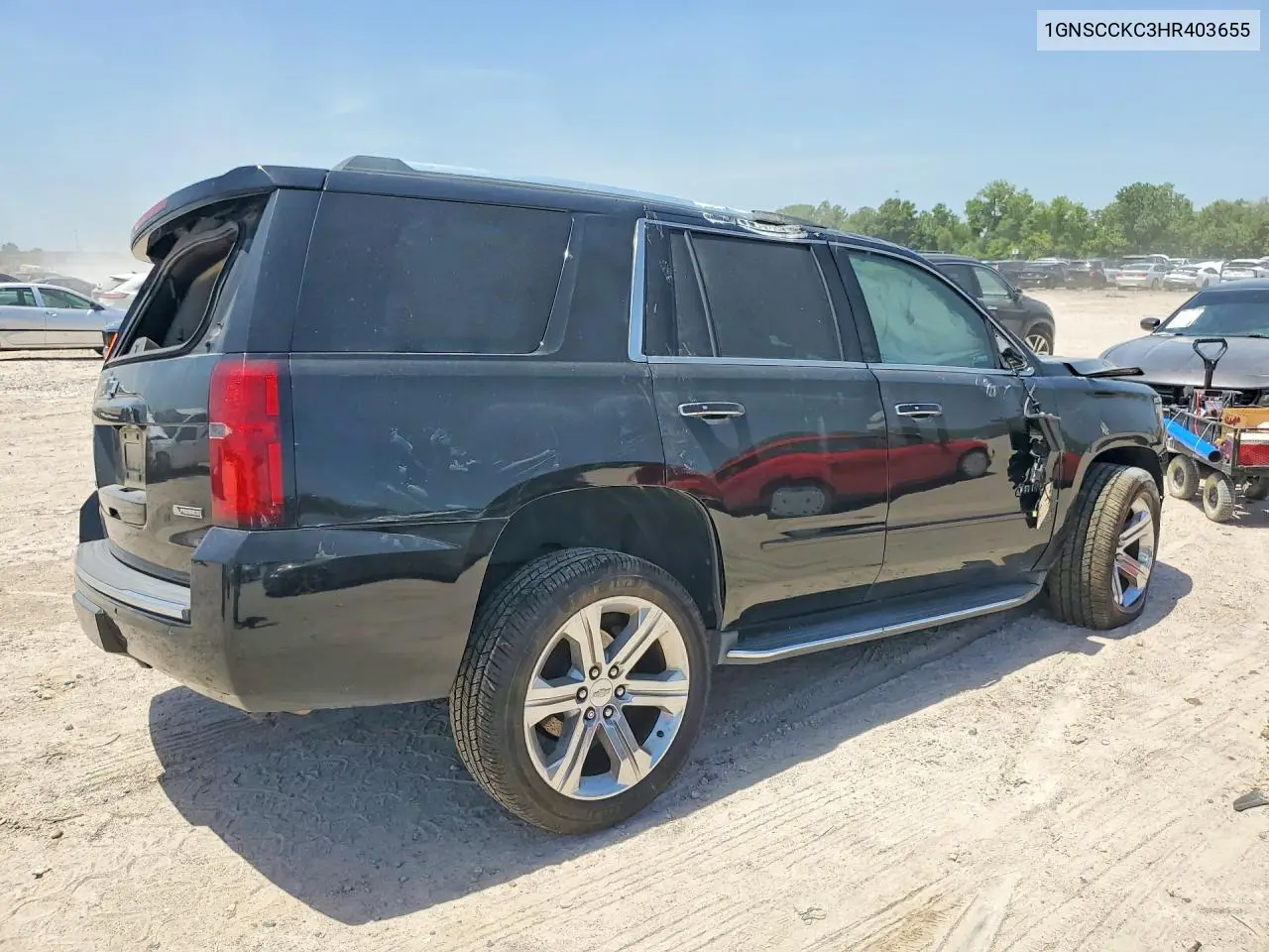 2017 Chevrolet Tahoe C1500 Premier VIN: 1GNSCCKC3HR403655 Lot: 61929046