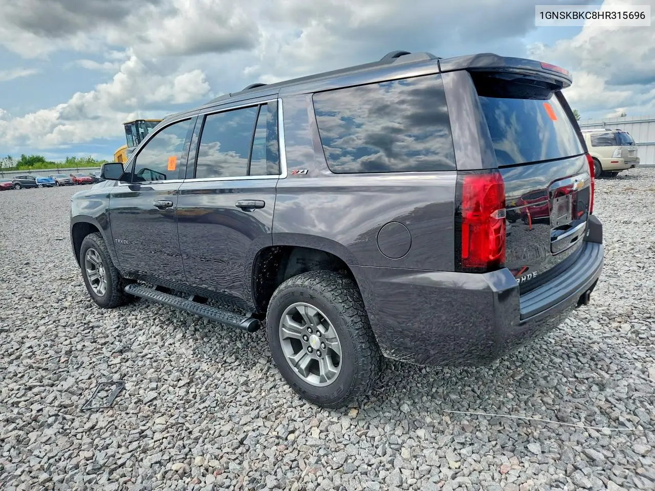 2017 Chevrolet Tahoe K1500 Lt VIN: 1GNSKBKC8HR315696 Lot: 62136006
