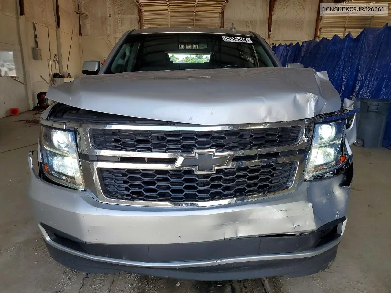 2018 Chevrolet Tahoe K1500 Lt VIN: 1GNSKBKC9JR326261 Lot: 58558846