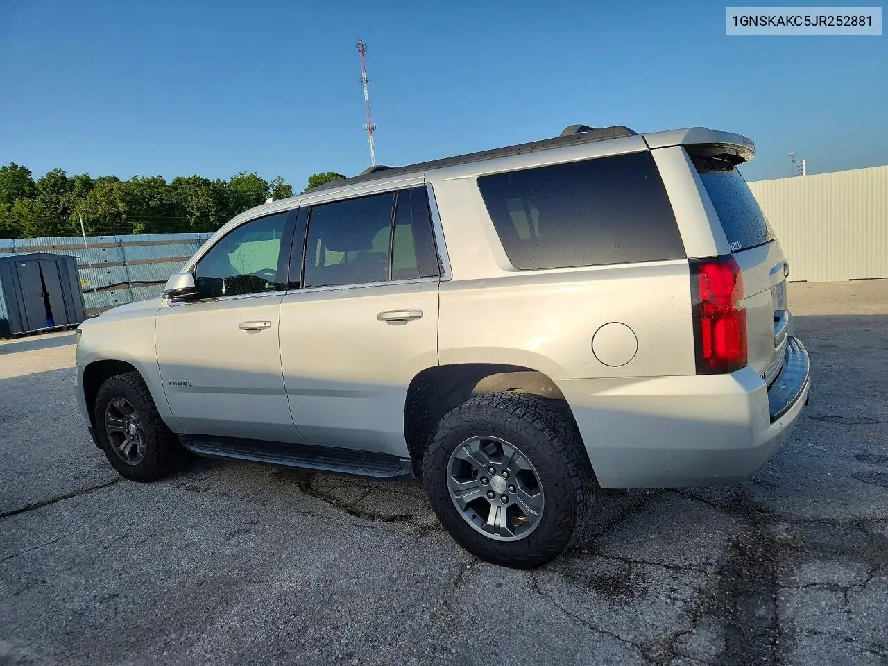 2018 Chevrolet Tahoe K1500 Ls VIN: 1GNSKAKC5JR252881 Lot: 61213546