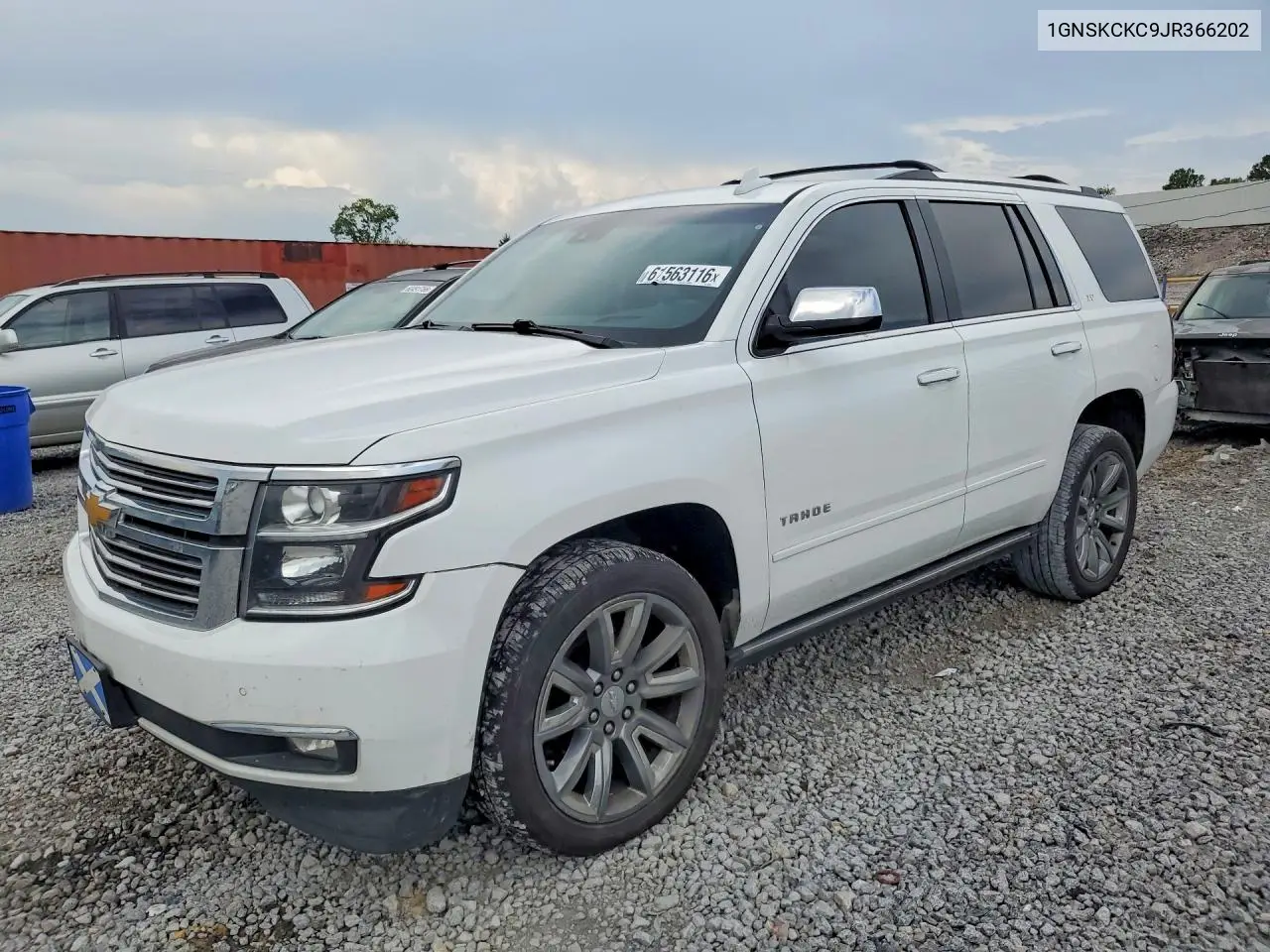 2018 Chevrolet Tahoe K1500 Premier VIN: 1GNSKCKC9JR366202 Lot: 61563116