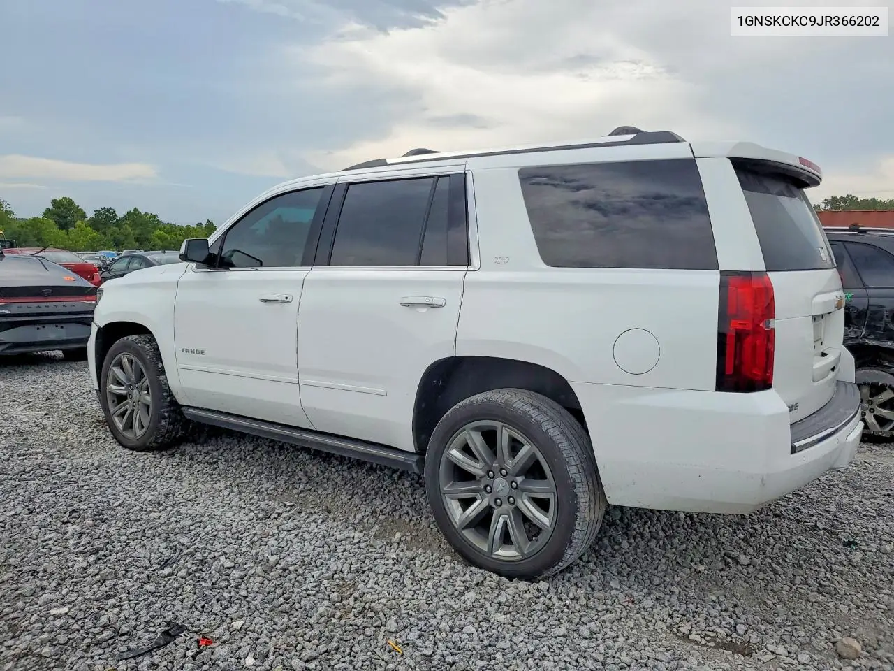 2018 Chevrolet Tahoe K1500 Premier VIN: 1GNSKCKC9JR366202 Lot: 61563116