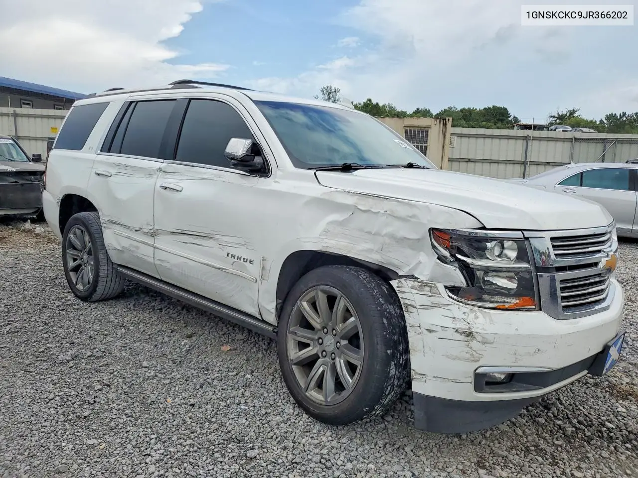 2018 Chevrolet Tahoe K1500 Premier VIN: 1GNSKCKC9JR366202 Lot: 61563116