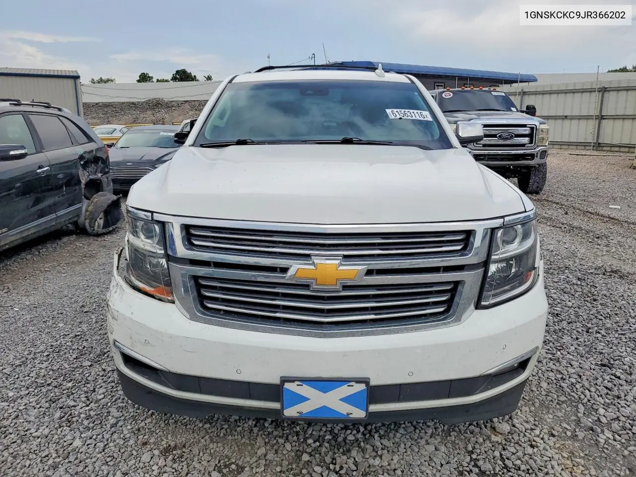 2018 Chevrolet Tahoe K1500 Premier VIN: 1GNSKCKC9JR366202 Lot: 61563116