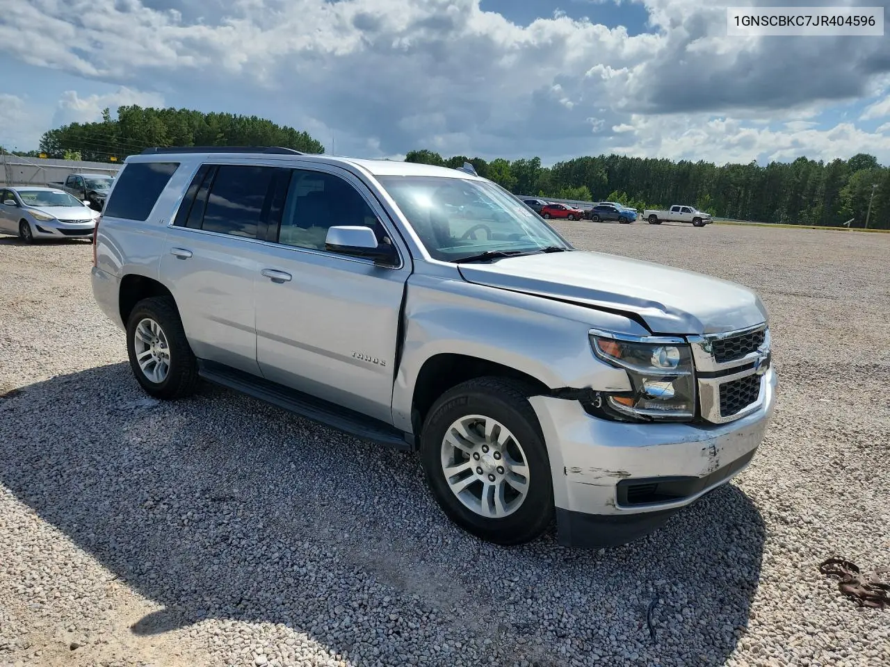2018 Chevrolet Tahoe C1500 Lt VIN: 1GNSCBKC7JR404596 Lot: 61913936