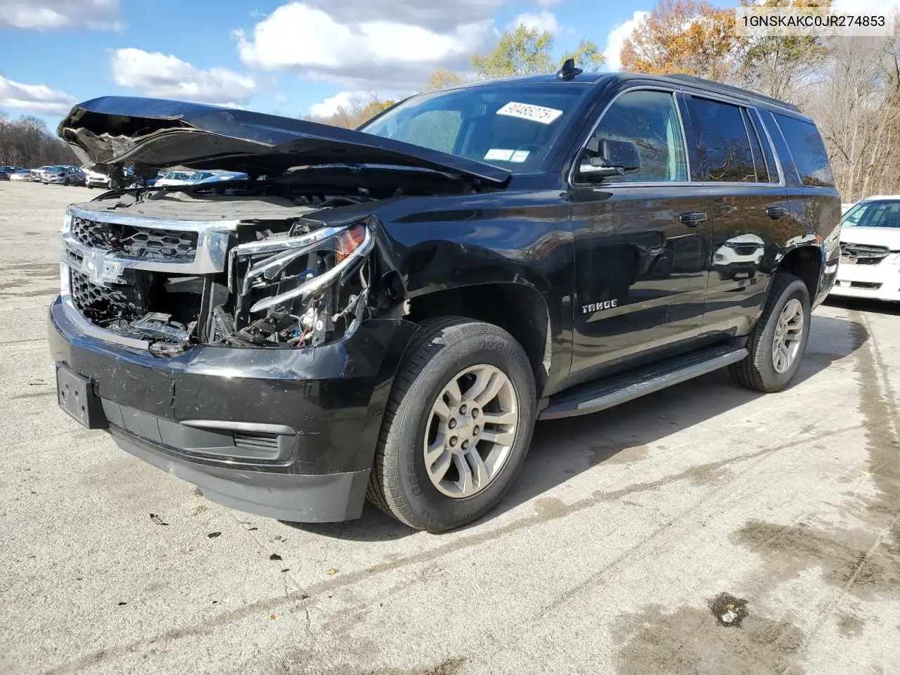 1GNSKAKC0JR274853 2018 Chevrolet Tahoe K1500 Ls