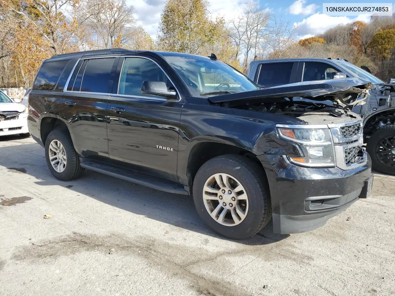1GNSKAKC0JR274853 2018 Chevrolet Tahoe K1500 Ls