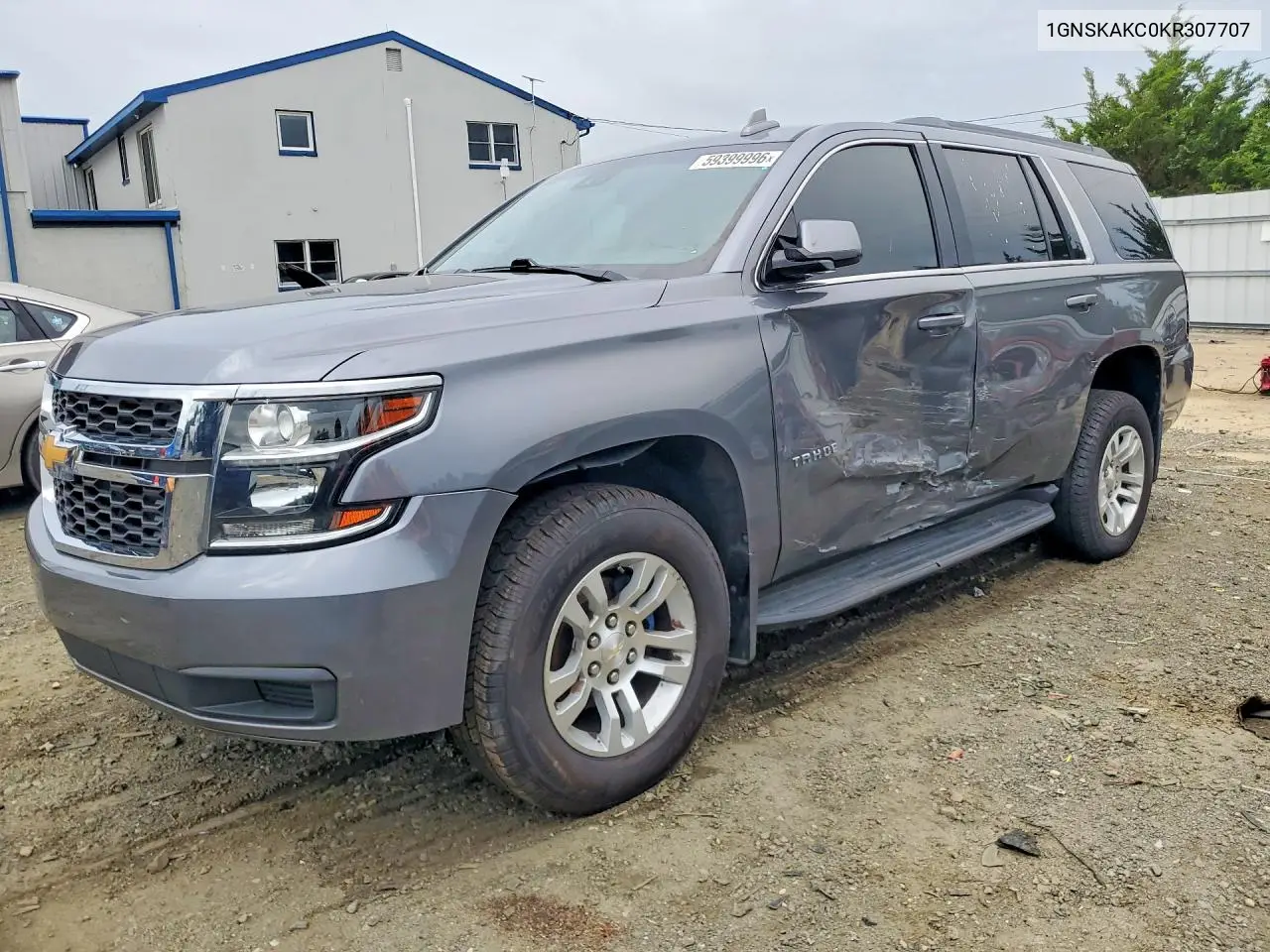2019 Chevrolet Tahoe K1500 Ls VIN: 1GNSKAKC0KR307707 Lot: 59399996