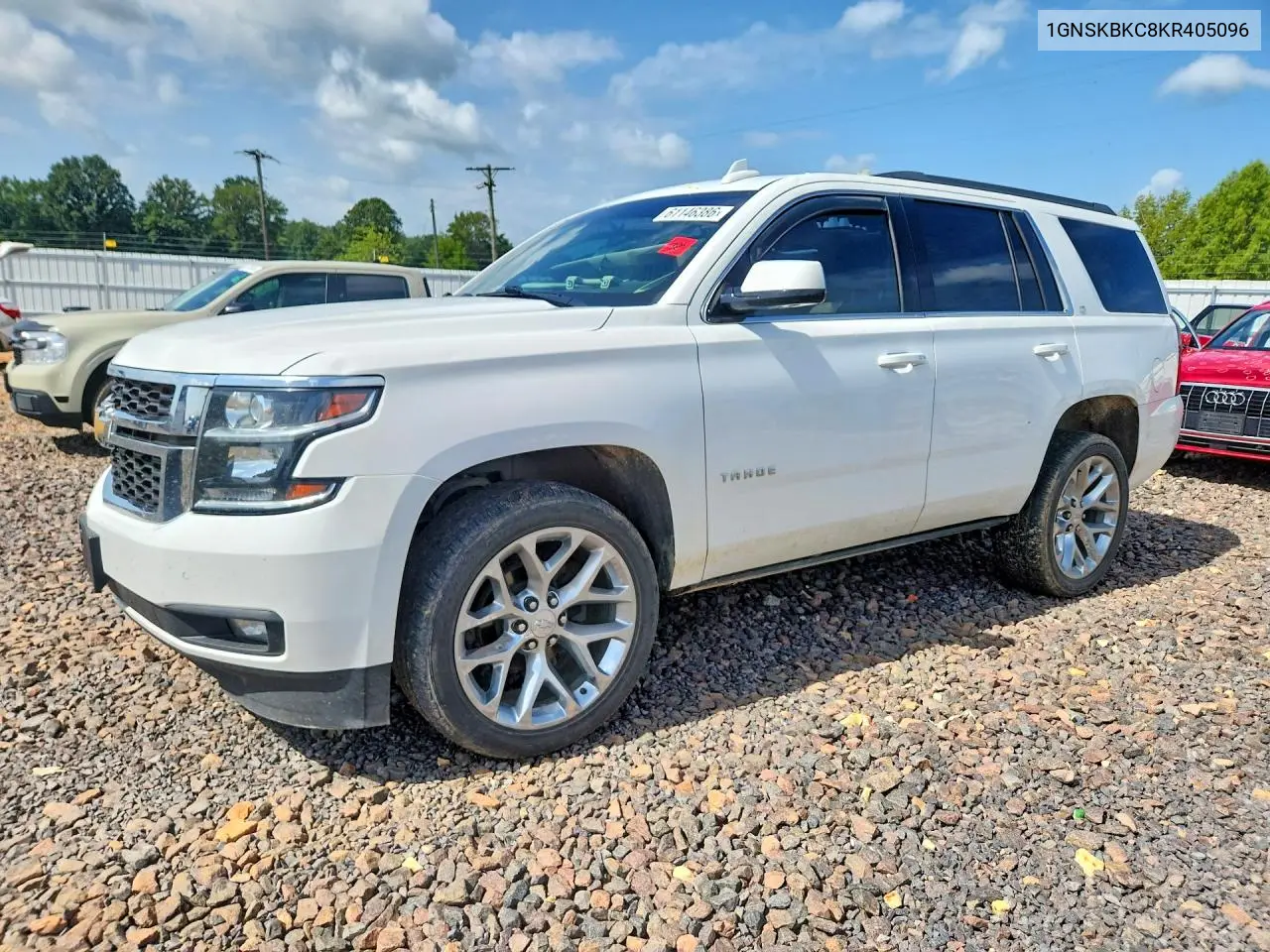 2019 Chevrolet Tahoe VIN: 1GNSKBKC8KR405096 Lot: 61146386