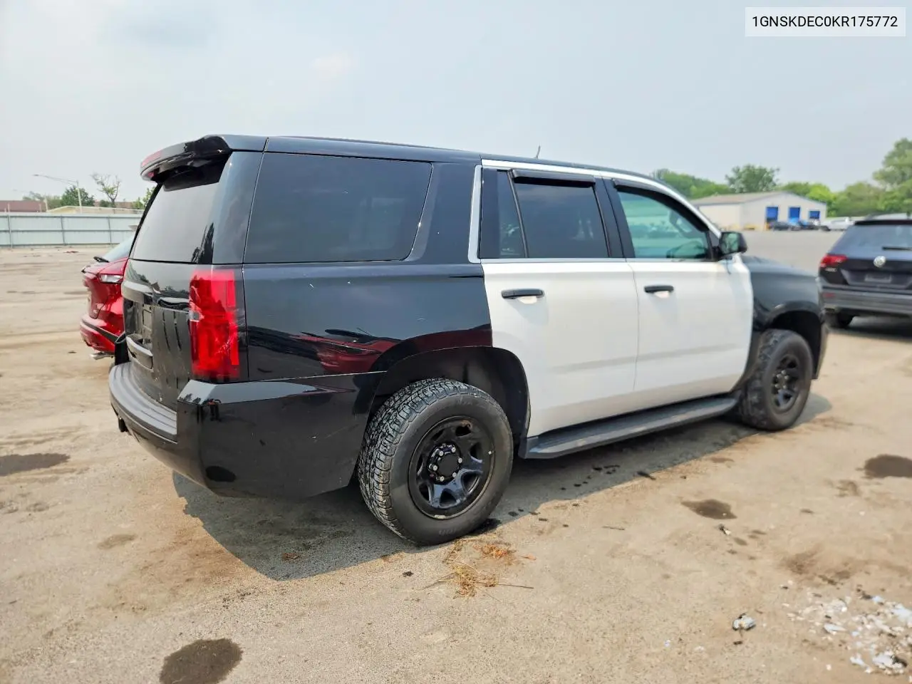 2019 Chevrolet Tahoe Police VIN: 1GNSKDEC0KR175772 Lot: 61670436