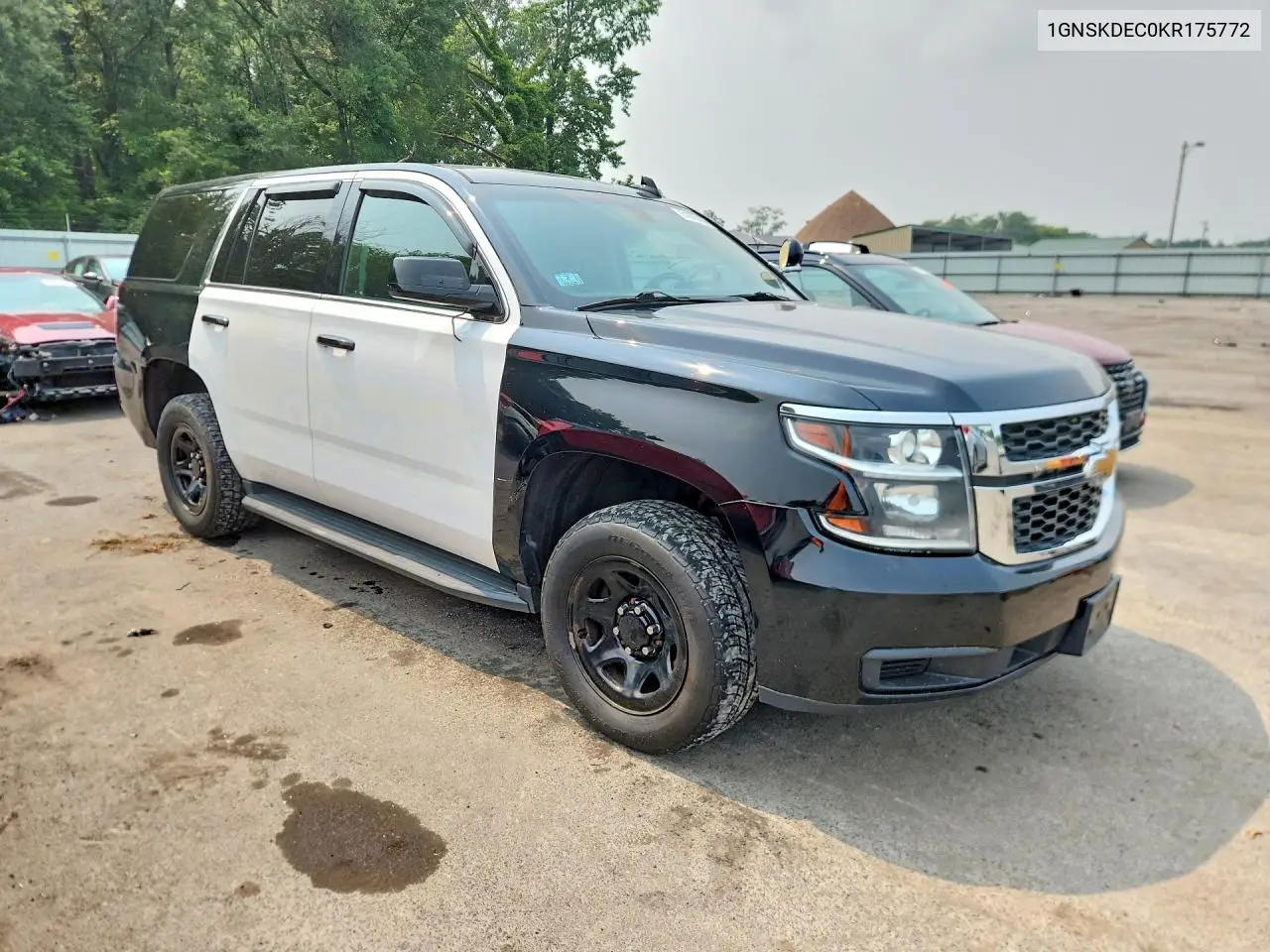 2019 Chevrolet Tahoe Police VIN: 1GNSKDEC0KR175772 Lot: 61670436