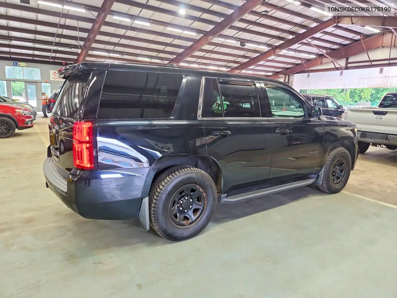2019 Chevrolet Tahoe Police VIN: 1GNSKDEC0KR175190 Lot: 61851046