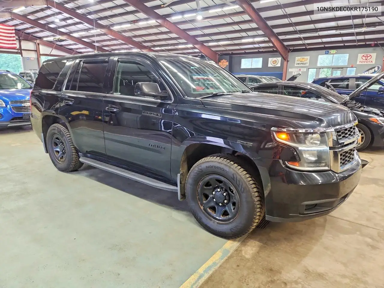 2019 Chevrolet Tahoe Police VIN: 1GNSKDEC0KR175190 Lot: 61851046