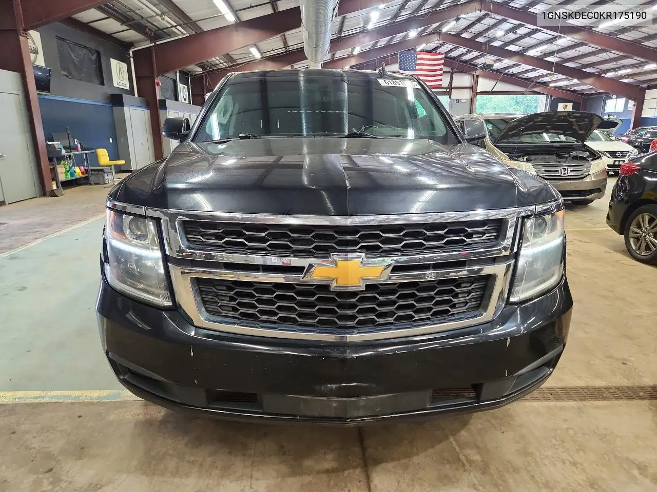 2019 Chevrolet Tahoe Police VIN: 1GNSKDEC0KR175190 Lot: 61851046