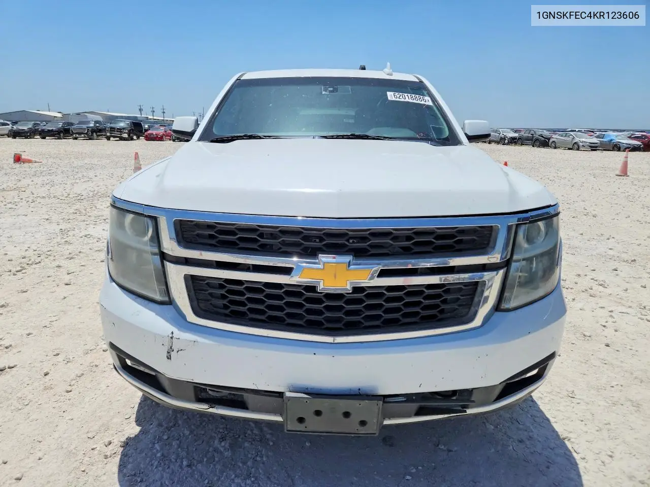 2019 Chevrolet Tahoe Special VIN: 1GNSKFEC4KR123606 Lot: 62018886