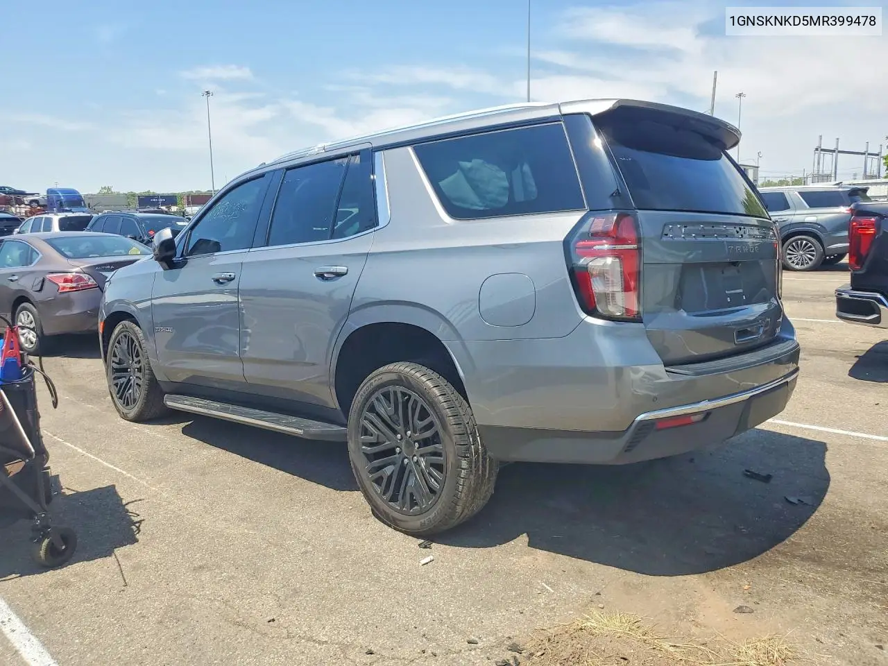 1GNSKNKD5MR399478 2021 Chevrolet Tahoe K1500 Lt