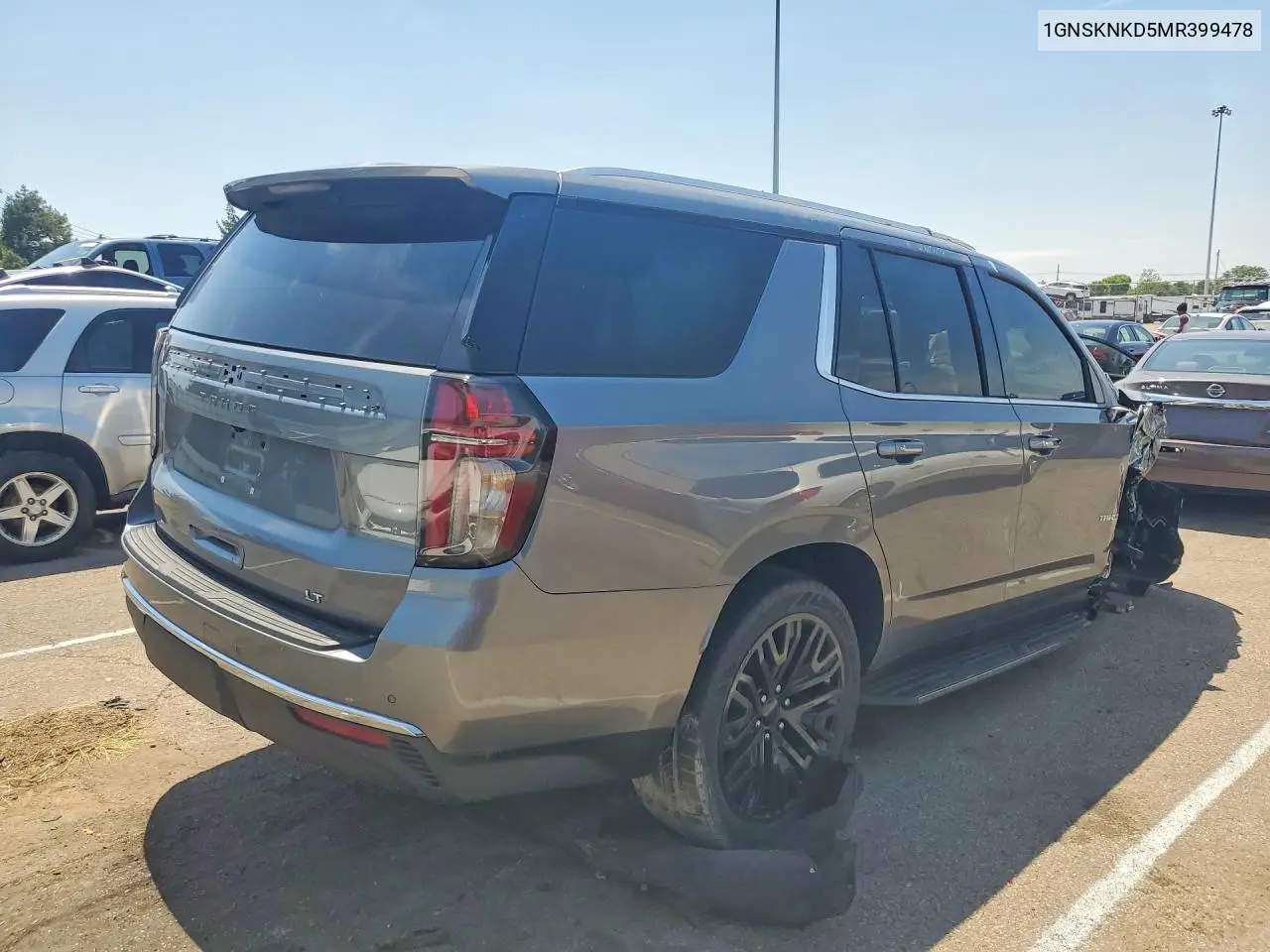 1GNSKNKD5MR399478 2021 Chevrolet Tahoe K1500 Lt
