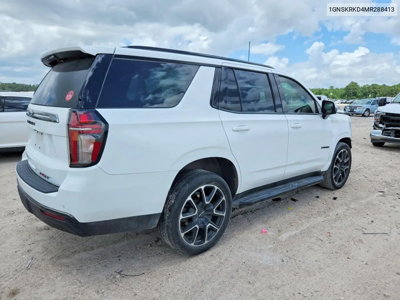 2021 Chevrolet Tahoe K1500 Rst VIN: 1GNSKRKD4MR288413 Lot: 55167736