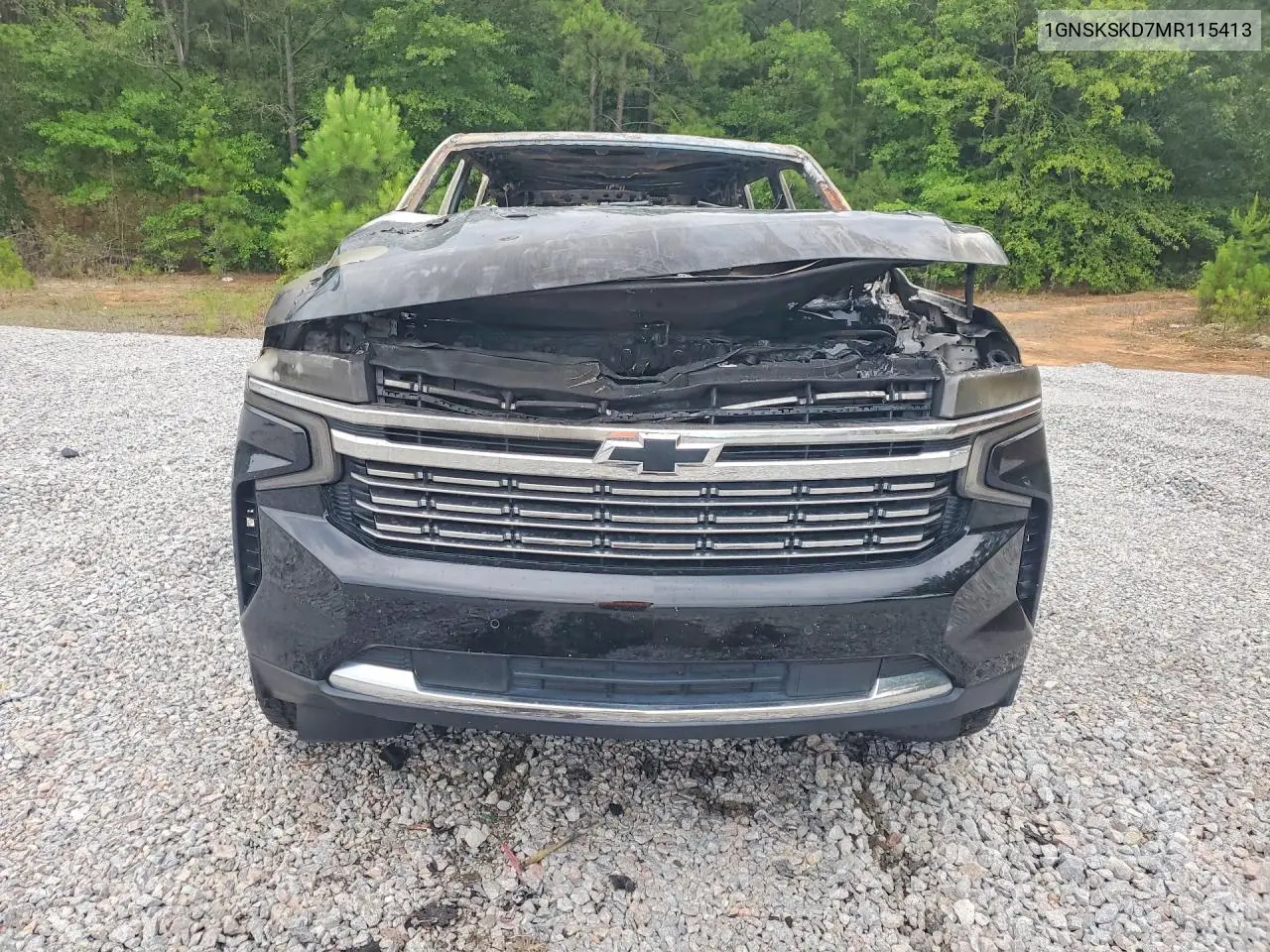 2021 Chevrolet Tahoe K1500 Premier VIN: 1GNSKSKD7MR115413 Lot: 57531746