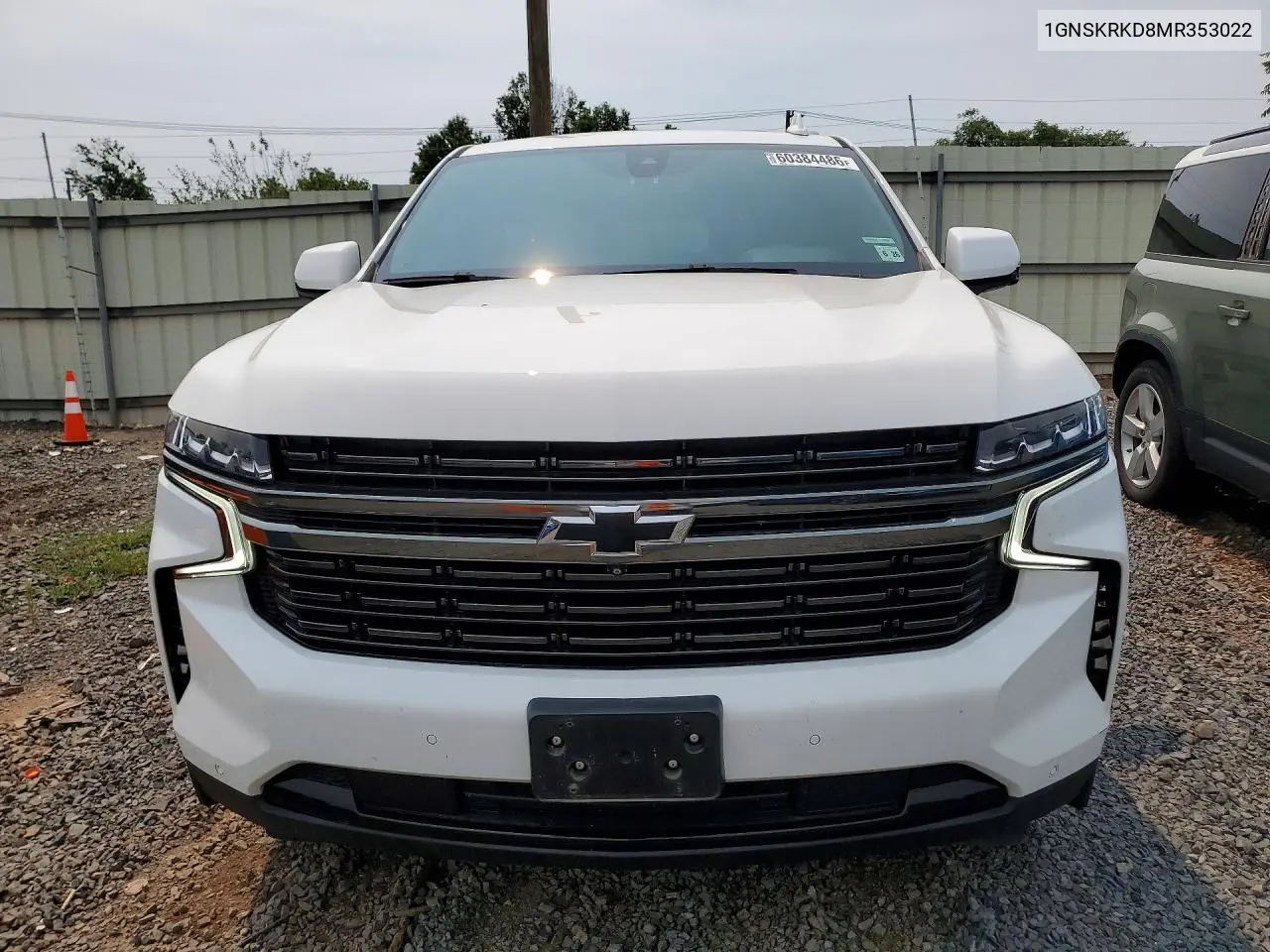 2021 Chevrolet Tahoe K1500 Rst VIN: 1GNSKRKD8MR353022 Lot: 60384486