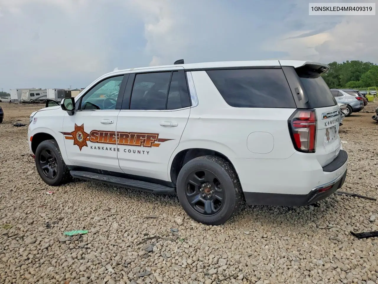 2021 Chevrolet Tahoe K1500 VIN: 1GNSKLED4MR409319 Lot: 60719326