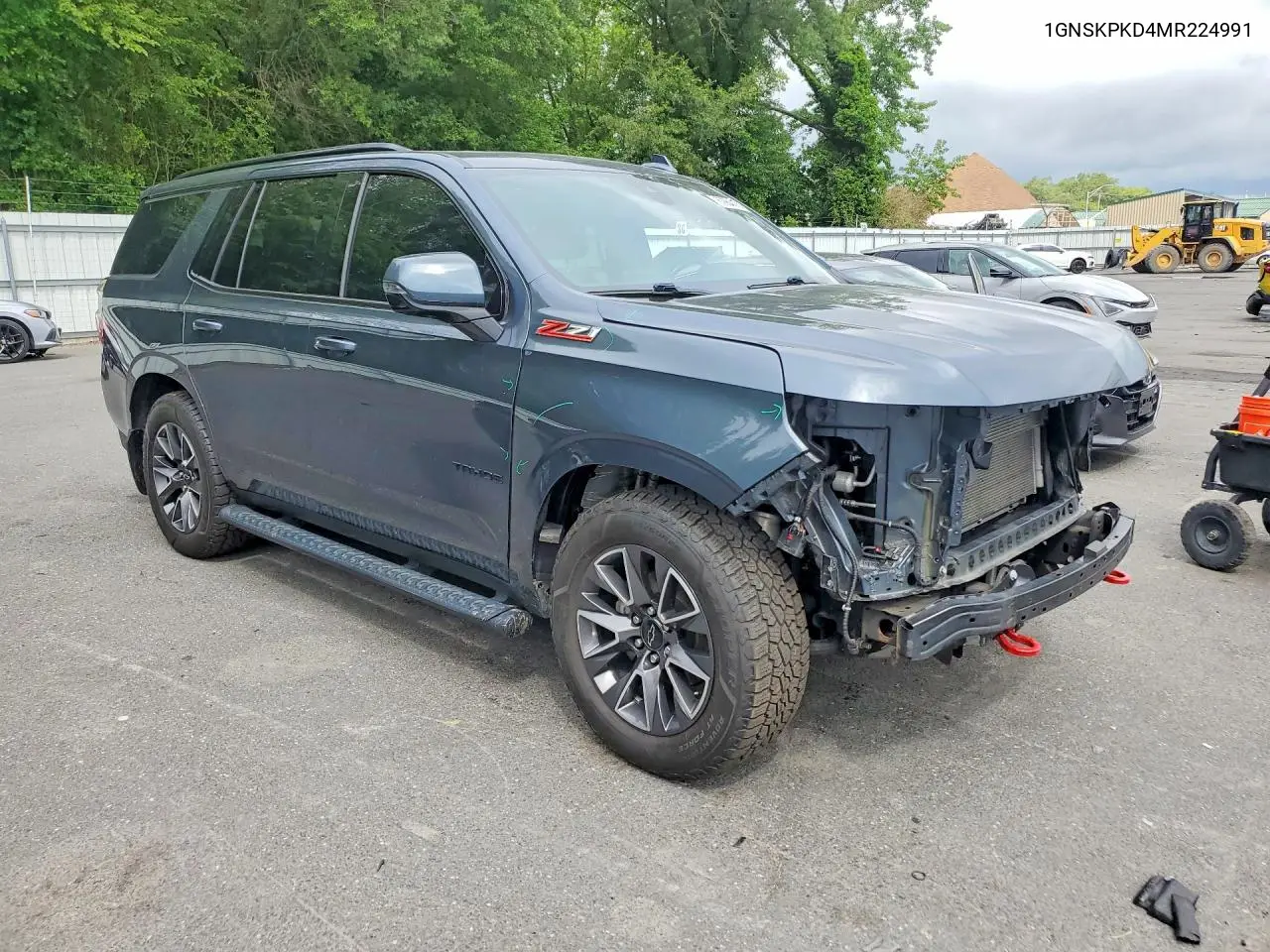 2021 Chevrolet Tahoe K1500 Z71 VIN: 1GNSKPKD4MR224991 Lot: 60984876