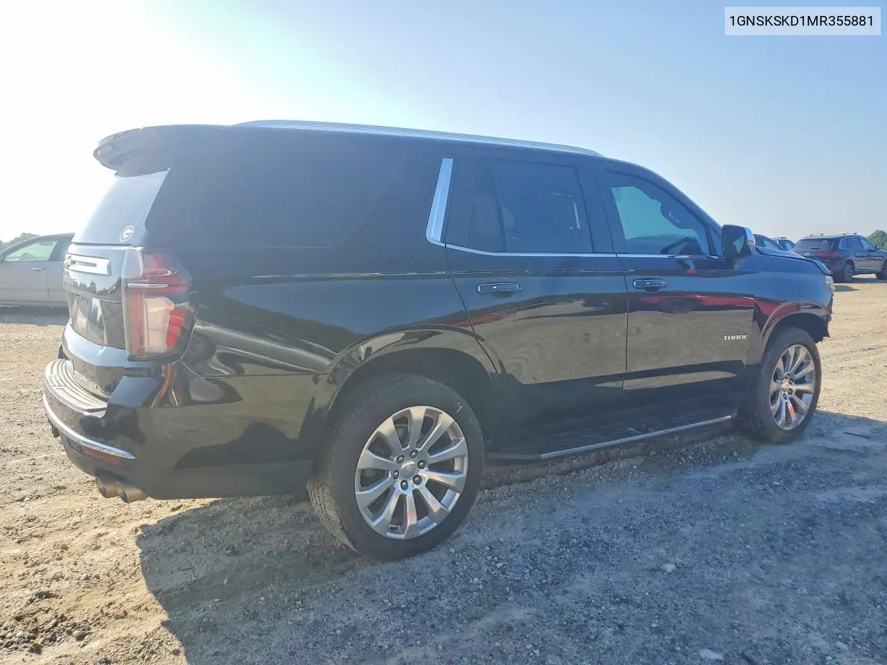 2021 Chevrolet Tahoe K1500 Premier VIN: 1GNSKSKD1MR355881 Lot: 60999276