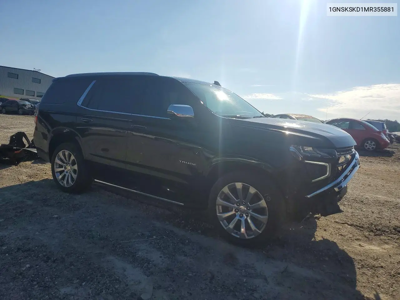 2021 Chevrolet Tahoe K1500 Premier VIN: 1GNSKSKD1MR355881 Lot: 60999276