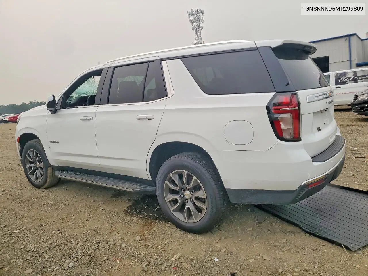 2021 Chevrolet Tahoe K1500 Lt VIN: 1GNSKNKD6MR299809 Lot: 61192546