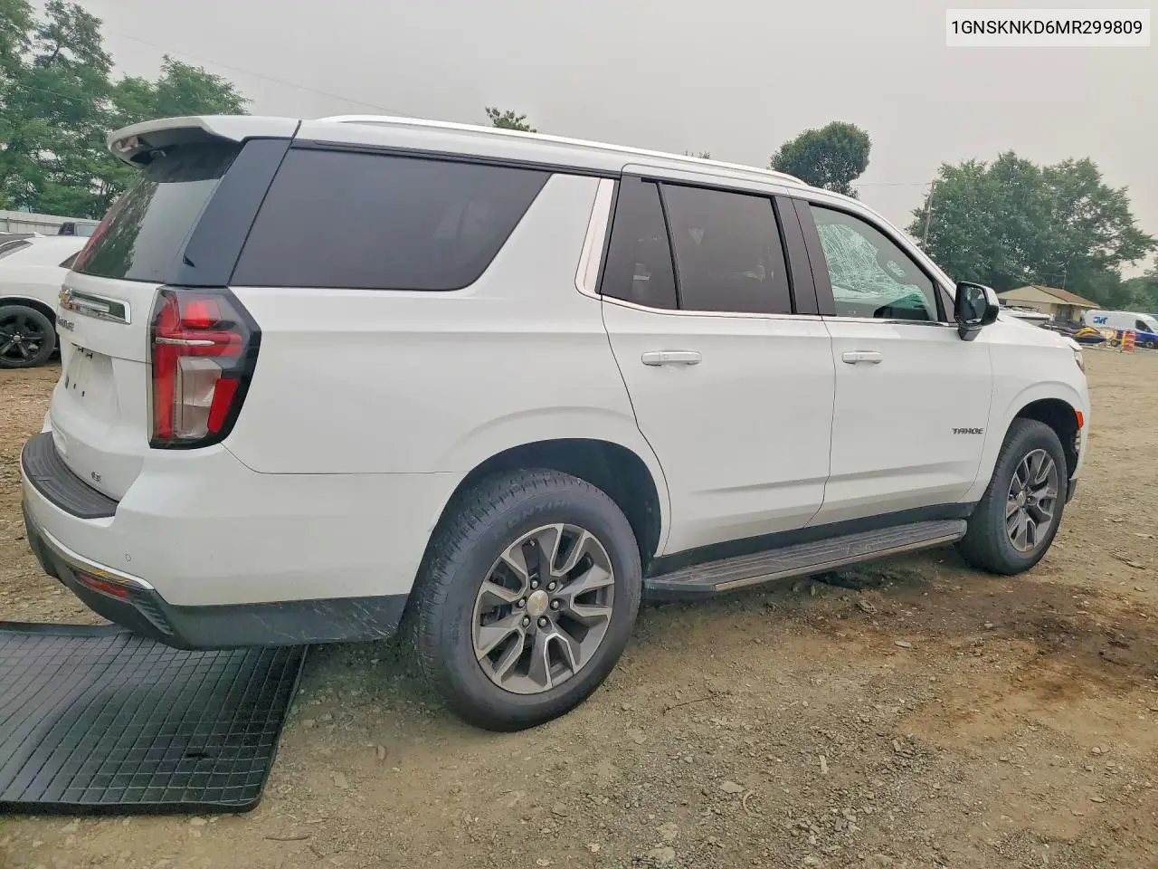 2021 Chevrolet Tahoe K1500 Lt VIN: 1GNSKNKD6MR299809 Lot: 61192546