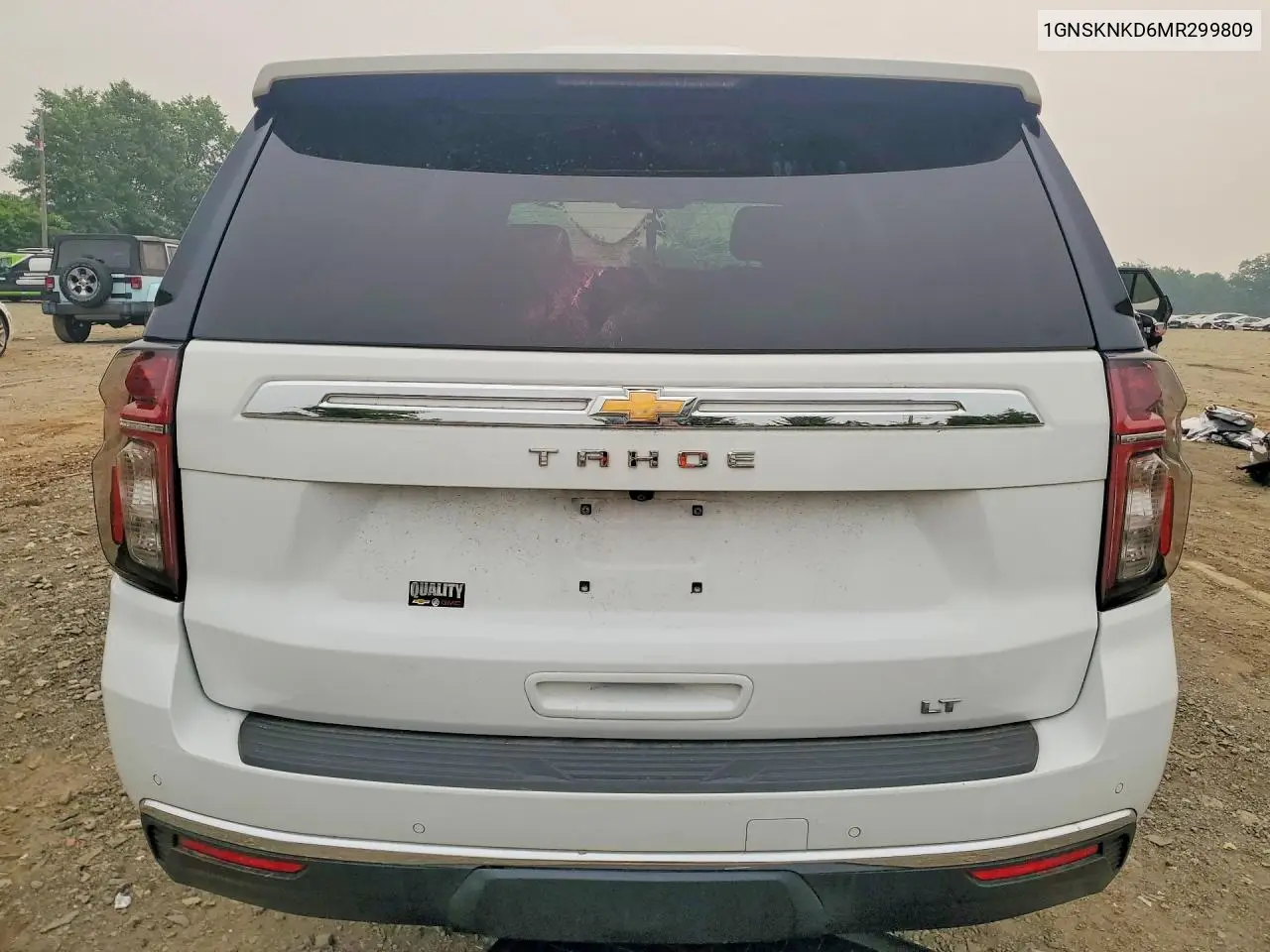 2021 Chevrolet Tahoe K1500 Lt VIN: 1GNSKNKD6MR299809 Lot: 61192546