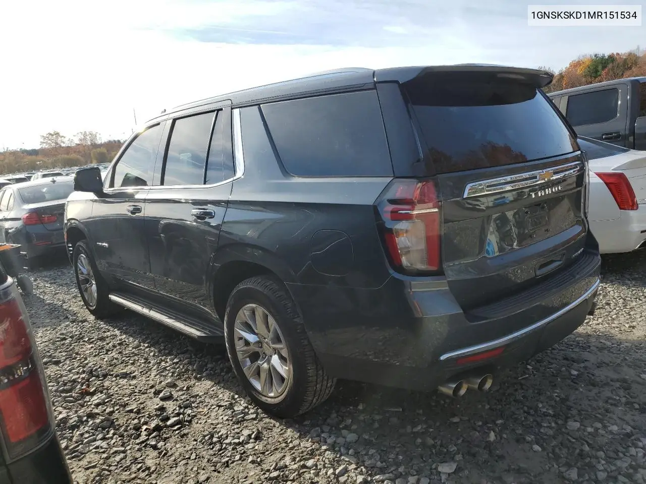 1GNSKSKD1MR151534 2021 Chevrolet Tahoe K1500 Premier