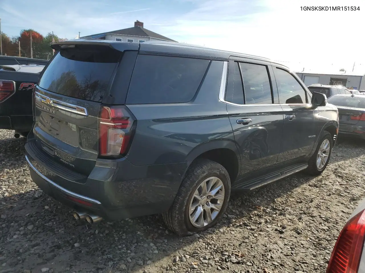 1GNSKSKD1MR151534 2021 Chevrolet Tahoe K1500 Premier