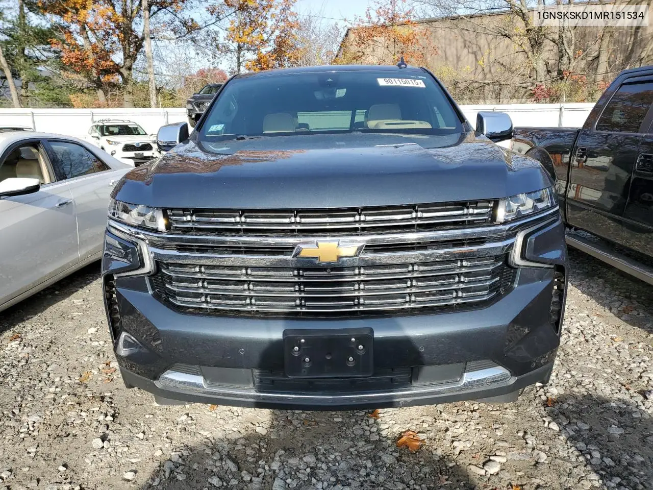 1GNSKSKD1MR151534 2021 Chevrolet Tahoe K1500 Premier