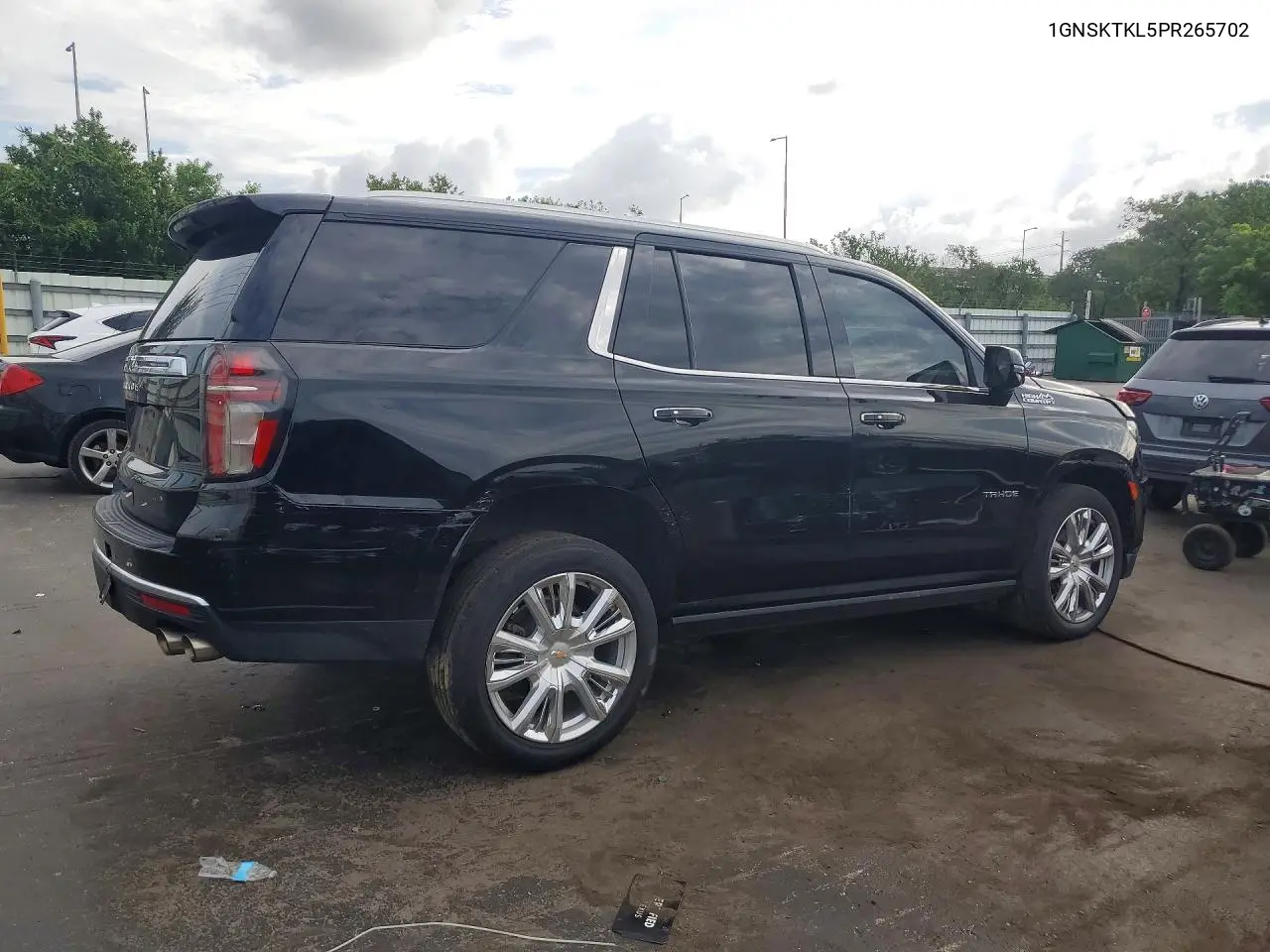 2023 Chevrolet Tahoe K1500 High Country VIN: 1GNSKTKL5PR265702 Lot: 55591786